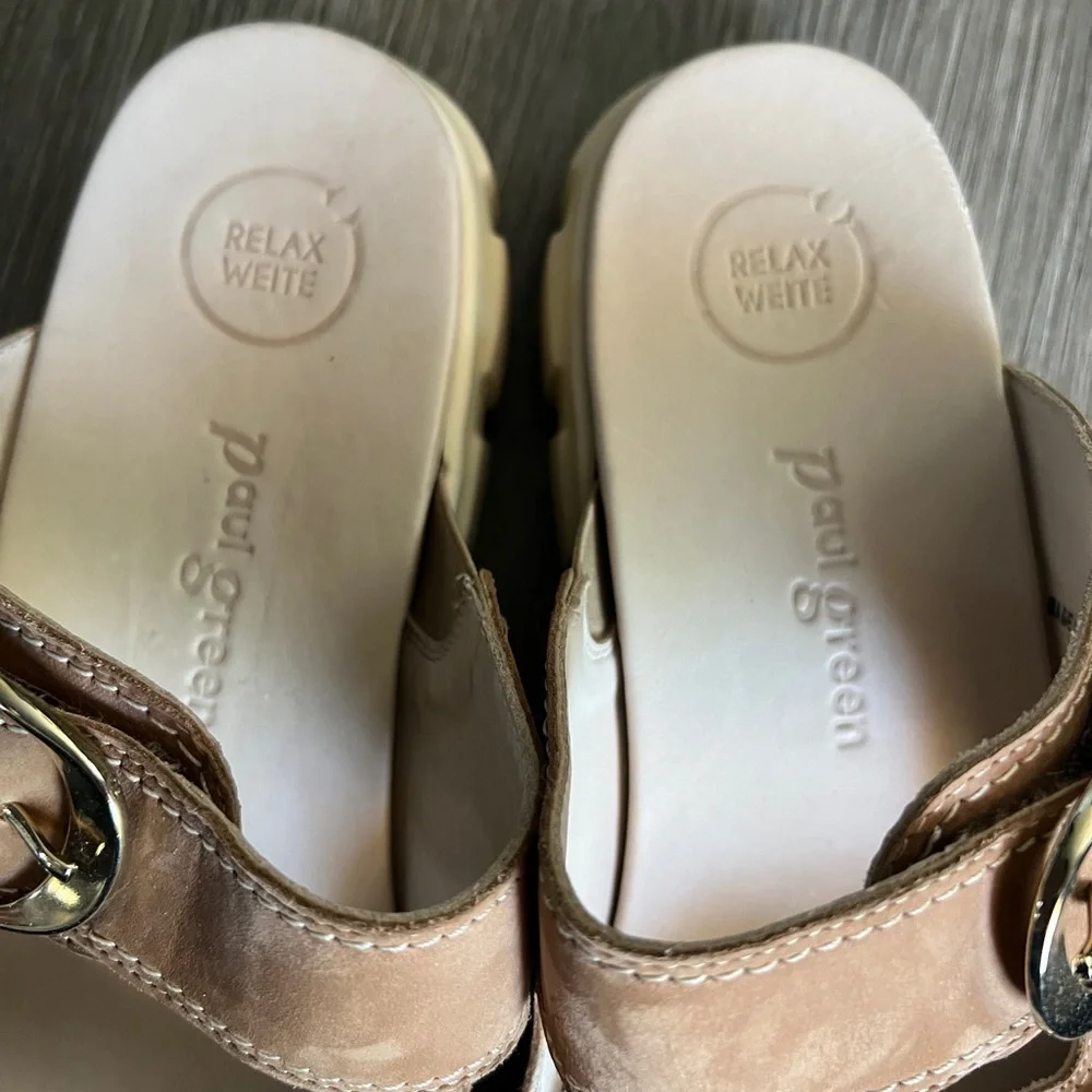 Paul Green Marina Slide Sandal Size 7.5/10 - Picture 3 of 9